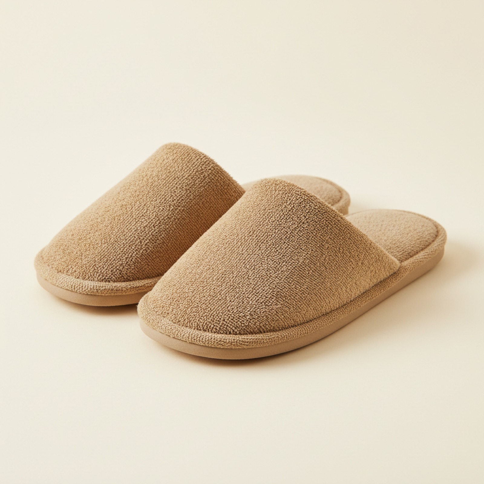 Chaussons bouclette maison
