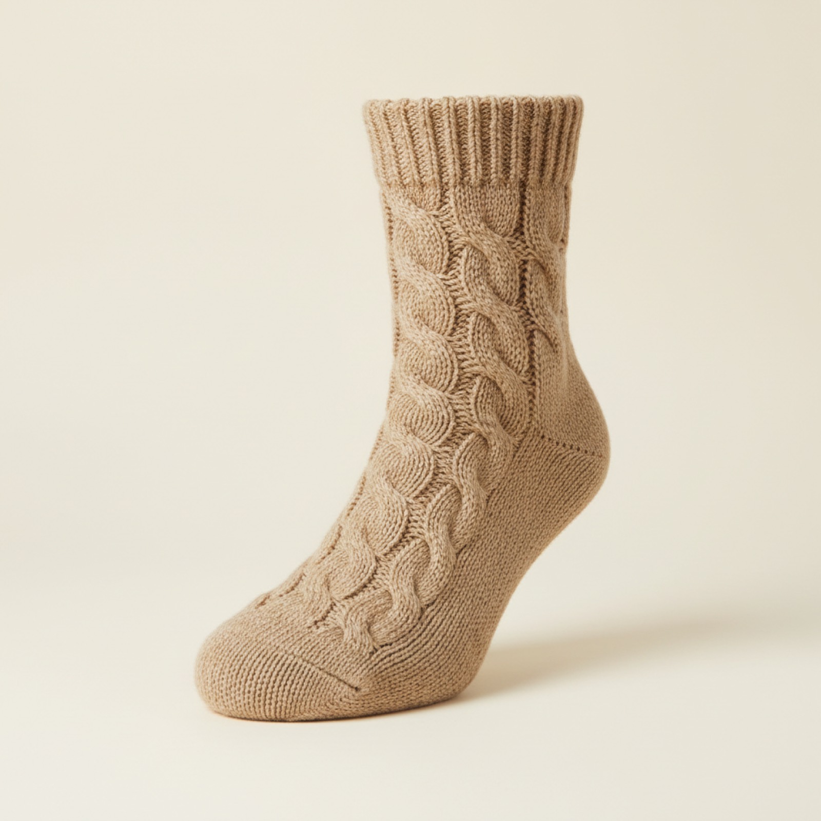 Chaussettes grosse laine chalet